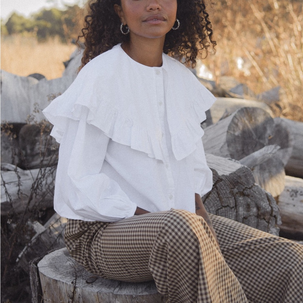Sonderhaus Elizabeth Blouse in White